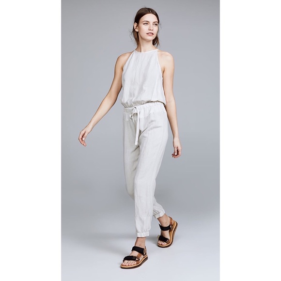 Young Fabulous & Broke Pants - YOUNG FABULOUS & BROKE Diego Jumpsuit in Charcoal